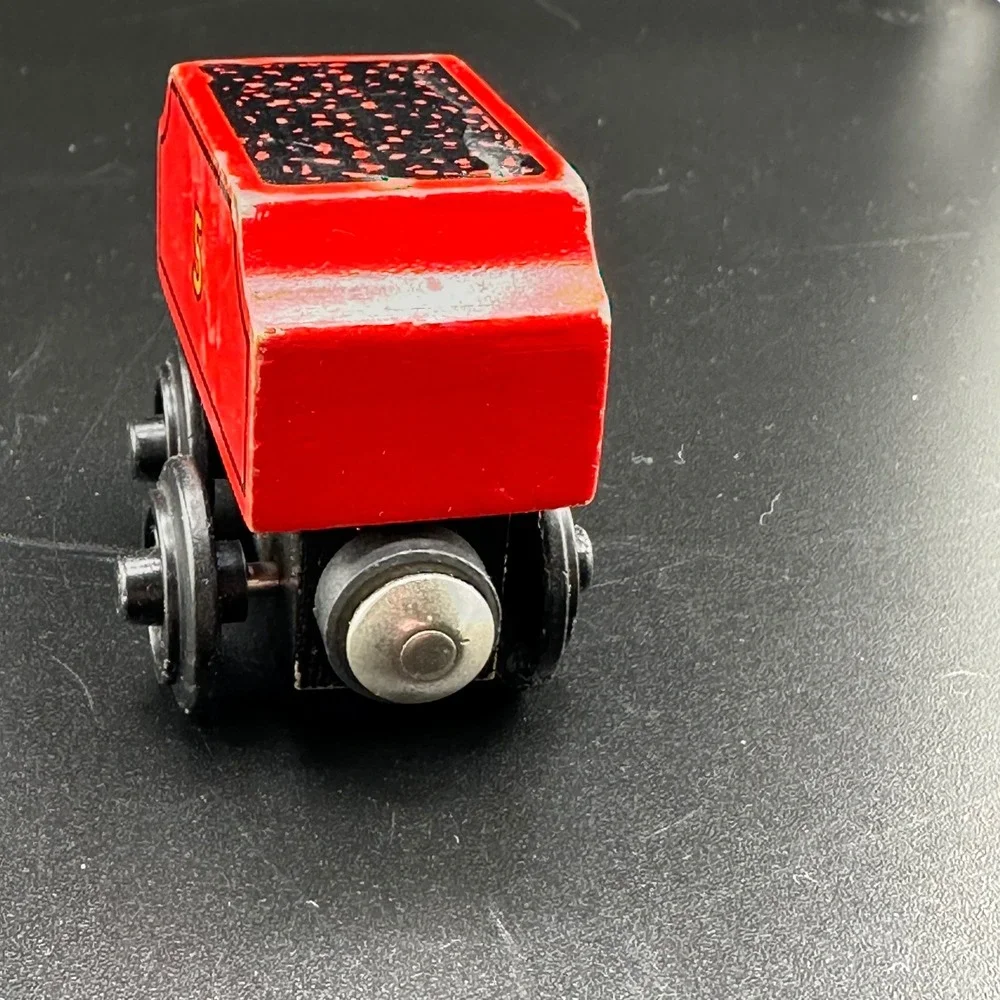 Vtg 1996 RARE YEAR Thomas‎ Wooden Railway James #5 Tender Train Britt Allcroft